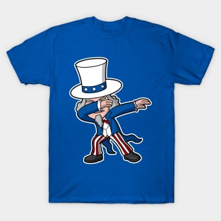 Uncle Sam 4th of July Parade Independence Day Party Celebration T-Shirt